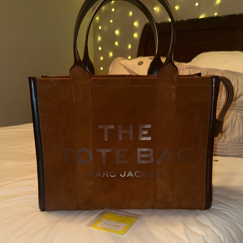 Marc Jacobs Brown and Black Tote Bag